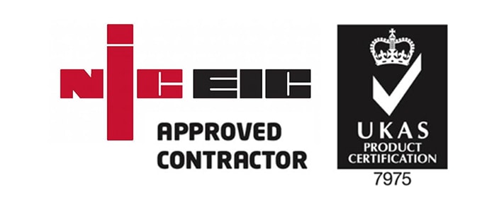 NICEIC Approved Contractor – UKAS Product Certification